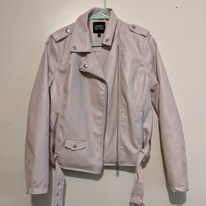Light Pink (light tone) Urban Retro Moto Jacket